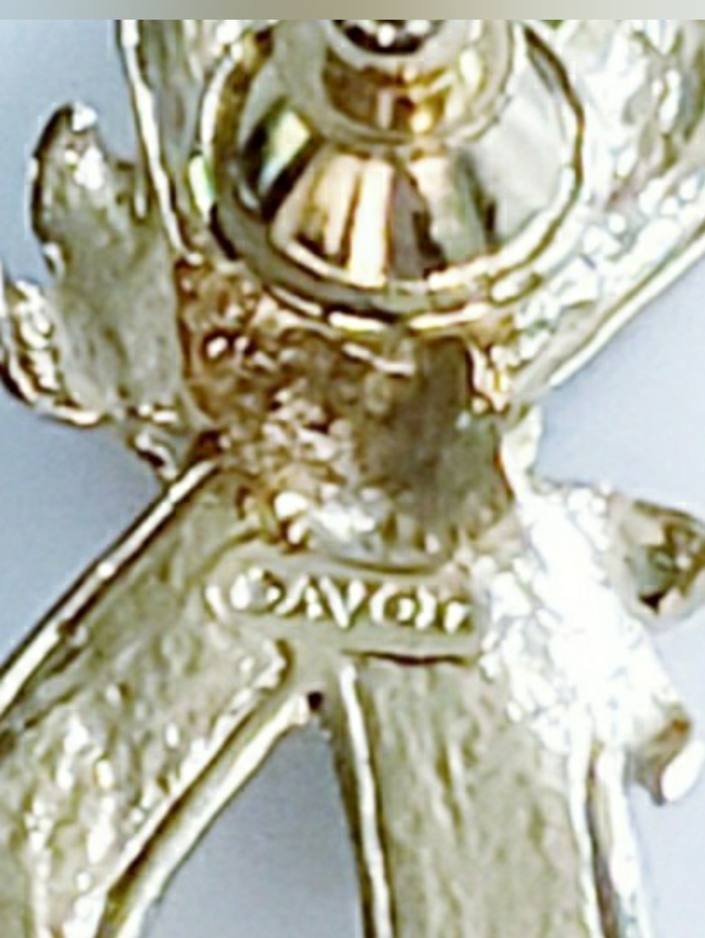 AVON Breast Cancer Gold & Pink Flower Ribbon Tack Pin With Rose Accents - Picture 4 of 6